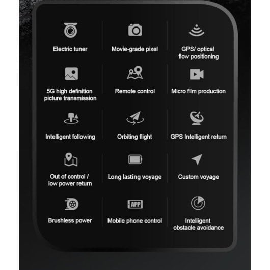 Lipa KF-613 Quadcopter-Drohne mit 4K-Kamera und GPS