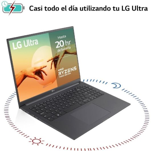 LG Ultra 16UD70R-G.AX59B AMD Ryzen 5 7530U/16GB/1TB SSD/16"