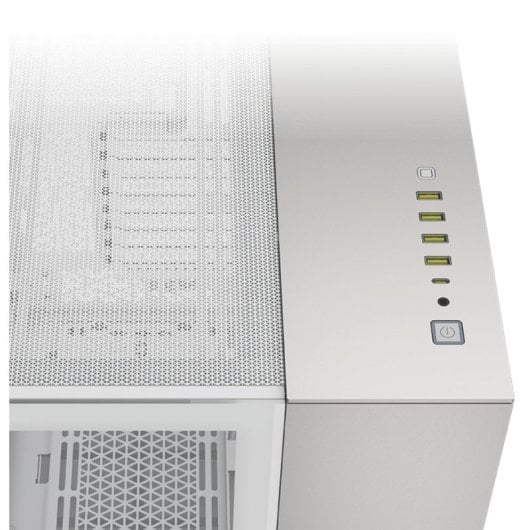 Corsair 6500X Mid-Tower ATX Dual Tempered Glass USB-C Weiß/Aluminium