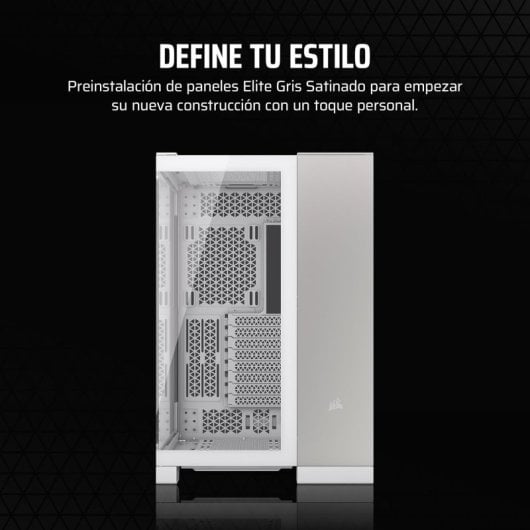 Corsair 6500X Mid-Tower ATX Dual Tempered Glass USB-C Weiß/Aluminium