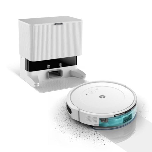 Saugroboter mit Wischfunktion iRobot Roomba Combo 2 Essential Mit Absaugstation Navigationsklasse Sensoren 4-stufige Reinigung Sprachsteuerung
