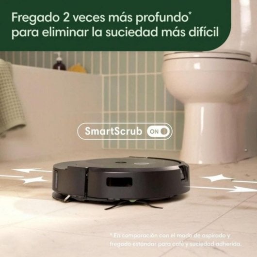 Aspirateurs Robots et Laveur iRobot Roomba Combo 10 Max avec station de vidage automatique et navigation caméra, 5.000 Pa