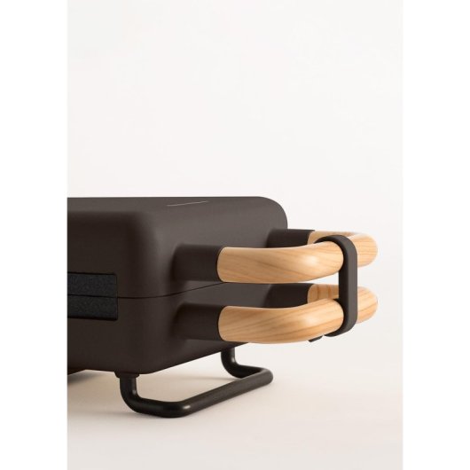 Create Stone Studio Sandwichera Grill Y Gofrera Intercambiable Individual 600W Negro