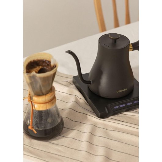 Create Hattori Swan Hervidor de Agua Eléctrico 0,5L Negro