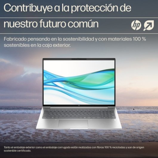HP ProBook 460 G11 - Intel Core Ultra 7 155U, 16GB RAM, 512GB SSD, 16" WUXGA, Windows 11 Pro - Argento