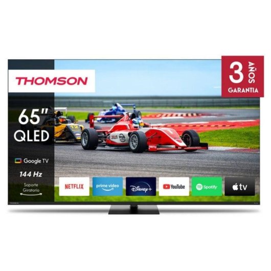 TV Thomson QLED 65QG7C14 65" 4K UltraHD 144Hz Smart TV Google TV HDR10 Dolby Vision