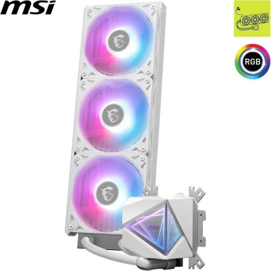 MSI MAG CORELIQUID I360 Kit de Refrigeración Líquida 360mm - Blanco