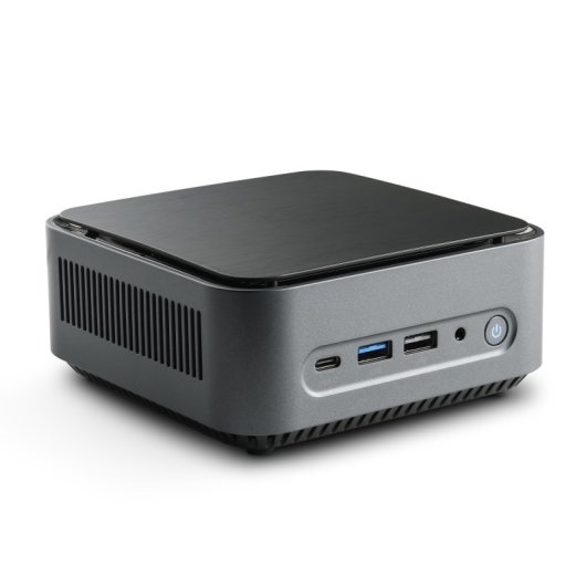 Mini PC CSL Narrow Box Premium Intel N200 8GB 2TB SSD UHD Windows 11 Pro