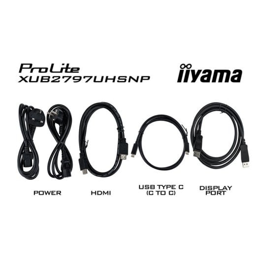 iiyama ProLite XUB2797UHSNP-B1 Computerbildschirm 68,6 cm (27") 3840 x 2160 Pixel 4K Ultra HD LED Schwarz