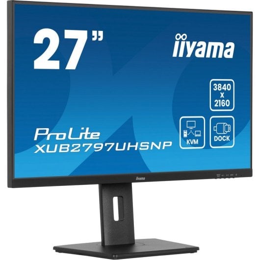 iiyama ProLite XUB2797UHSNP-B1 Computerbildschirm 68,6 cm (27") 3840 x 2160 Pixel 4K Ultra HD LED Schwarz