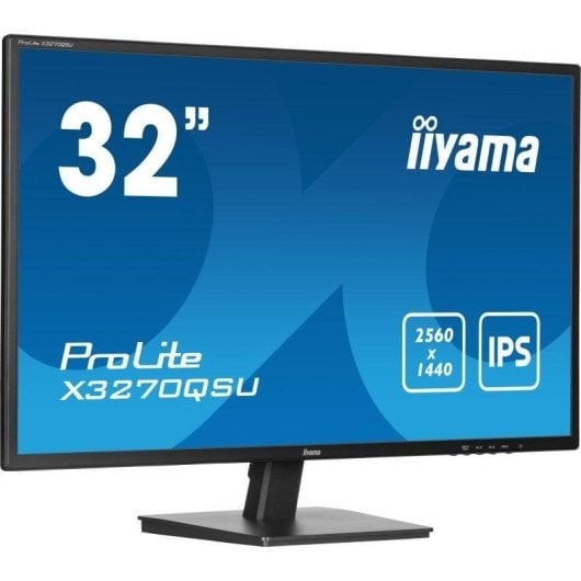 Monitor iiyama ProLite X3270QSU-B1 32" WQHD 100Hz IPS USB-Hub Lautsprecher 3ms
