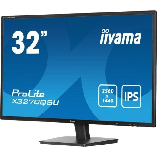 Monitor iiyama ProLite X3270QSU-B1 32" WQHD 100Hz IPS USB-Hub Lautsprecher 3ms