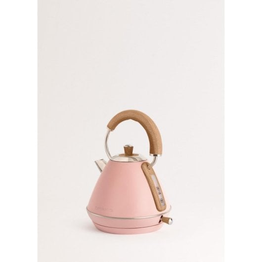 Create Kettle Retro Hervidor de Agua Eléctrico 1L 1200W Rosa