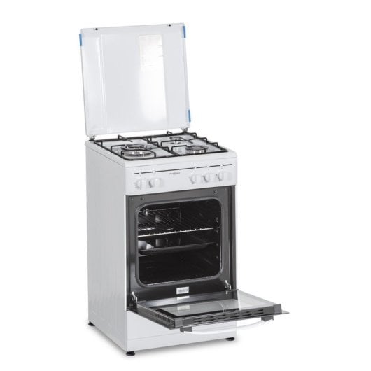 Vitrokitchen CB5535BN Fogão a Gás Natural 3 Queimadores com Forno Elétrico Branco