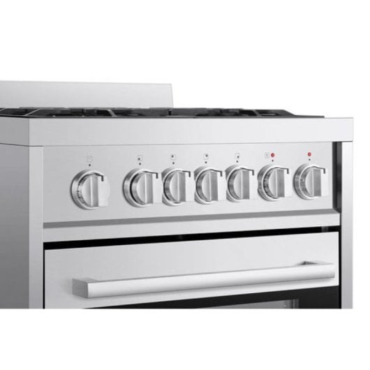 Vitrokitchen ST6060IN Cocina a Gas Natural 4 Fuegos con Horno Eléctrico 60cm
