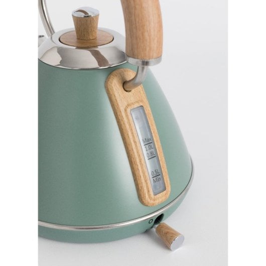 Create Kettle Retro Hervidor de Agua Eléctrico 1L 1200W Sage