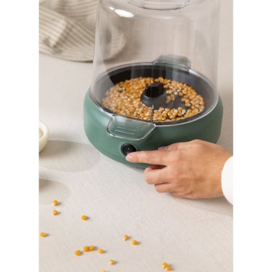 Create Popcorn Maker Studio Máquina de Palomitas con Fundidor de Mantequilla 500W Verde