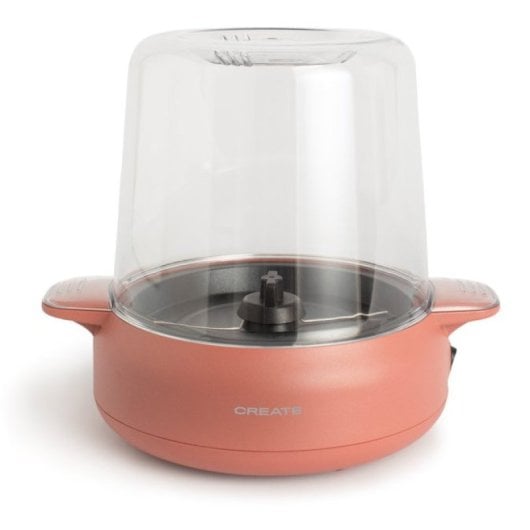 Create Popcorn Maker Studio Máquina de Palomitas con Fundidor de Mantequilla 500W Terracota