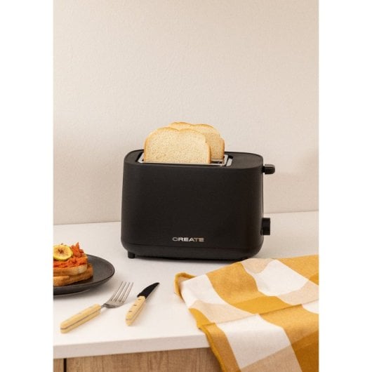 Create Toast Studio Tostadora de 2 Ranuras 750W Negro