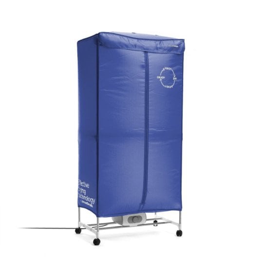InnovaGoods Dupledry Blau Tragbarer elektrischer Trockner mit 2 Höhen 1200W