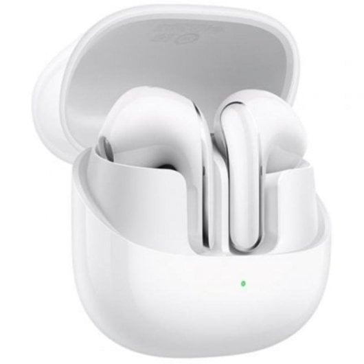 Écouteurs Xiaomi Buds 5 sans fil Bluetooth avec Réduction Active du Bruit, Microphone et connectivité avancée, blanc