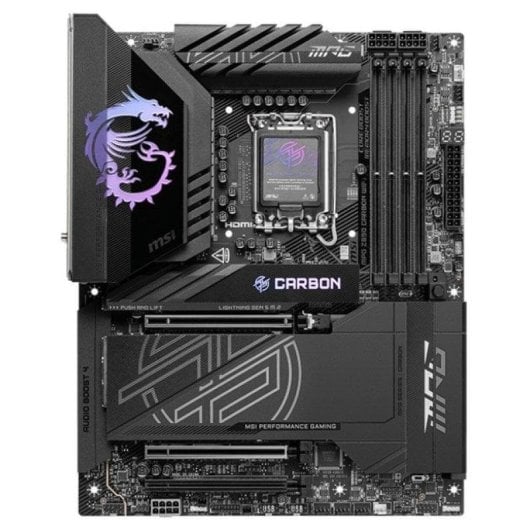 Schede Madri MSI MPG Z890 CARBON WIFI Z890 LGA1851 DDR5 ATX WiFi 7 Thunderbolt 4 RGB Gaming