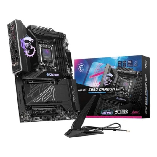 Schede Madri MSI MPG Z890 CARBON WIFI Z890 LGA1851 DDR5 ATX WiFi 7 Thunderbolt 4 RGB Gaming