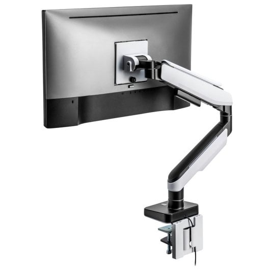 Ewent EW1509 Monitorständer bis 49" mit RGB-Beleuchtung VESA 100x100 Max. 20Kg Schwarz/Hellgrau
