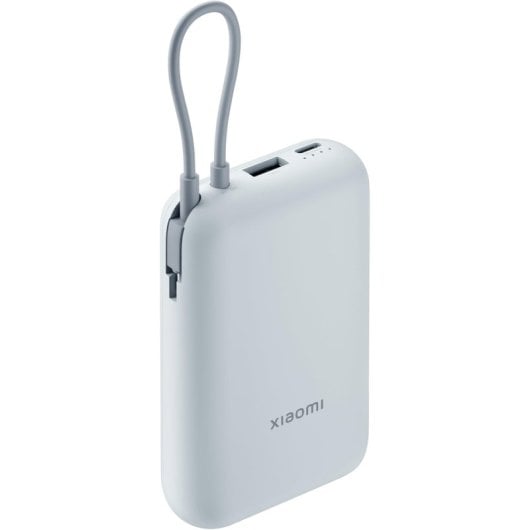 Xiaomi Powerbank 10000mAh Integriertes Kabel Eisblau