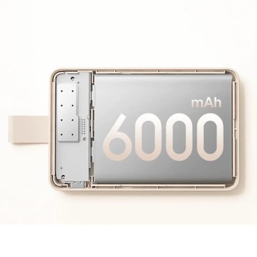 Xiaomi Magnetische Powerbank 6000 mAh 15 W Weiß