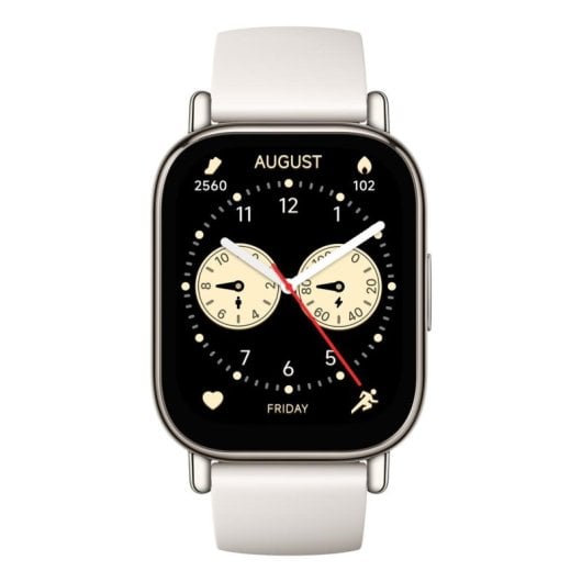 Xiaomi Redmi Watch 5 Lite Bluetooth GPS 48mm AMOLED Dourado Branco Resistência à Água 5ATM