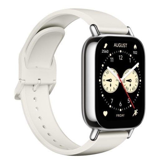 Xiaomi Redmi Watch 5 Lite Bluetooth GPS 48mm AMOLED Dourado Branco Resistência à Água 5ATM