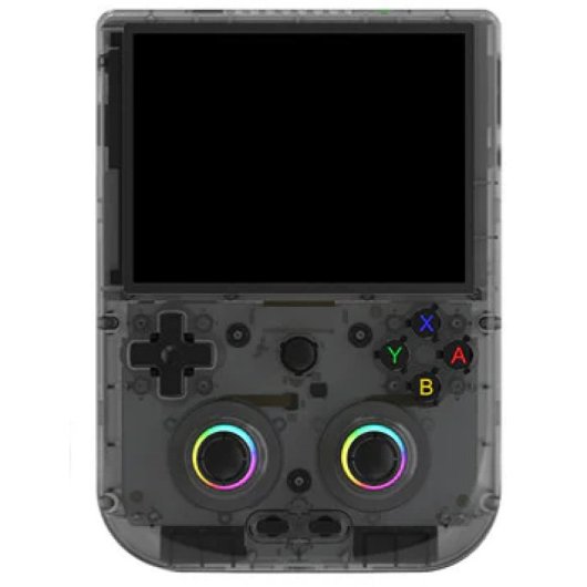 Coque De Protection Pour Console ANBERNIC RG406V - TPU Fin, Béquille Intégrée, Anti-rayures, Noire Ou Transparente