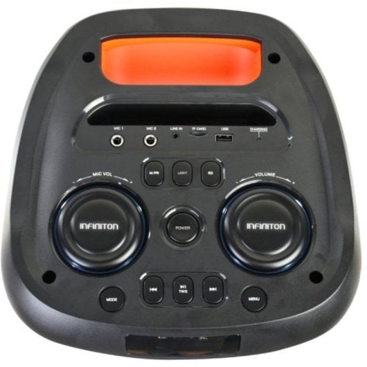 Enceinte Bluetooth portable Infiniton Party EQ09 RGB 90 W Noir
