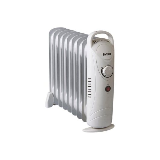 Svan SCRA0900S Radiador de Aceite 900W 9 Elementos Blanco