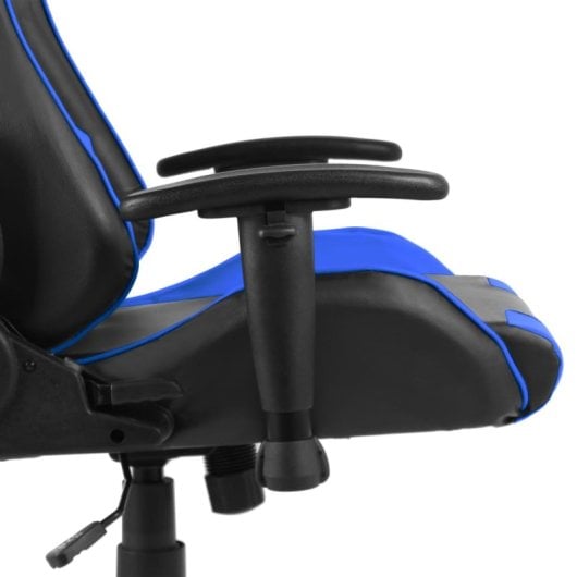 VidaXL Kenssi Cadeira Gaming com Altura Ajustável e Reclinável Azul