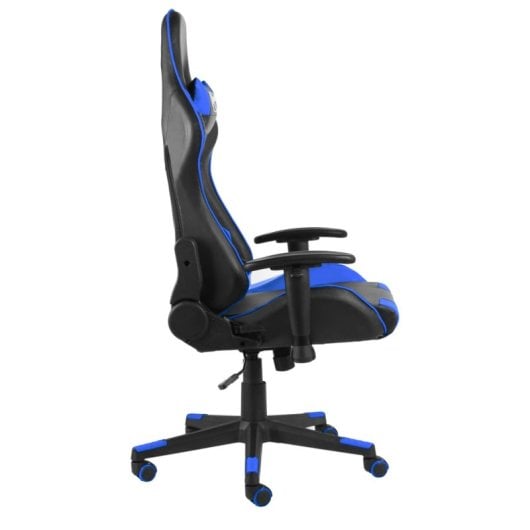 VidaXL Kenssi Cadeira Gaming com Altura Ajustável e Reclinável Azul