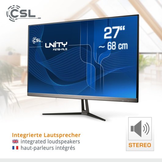 CSL All In One PC Unity F27B-ALS Intel N200/32Go/2To SSD/27" (FR)