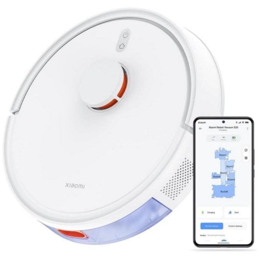 Xiaomi Robot Vacuum S20 Robot Aspirador y Friegasuelos Blanco