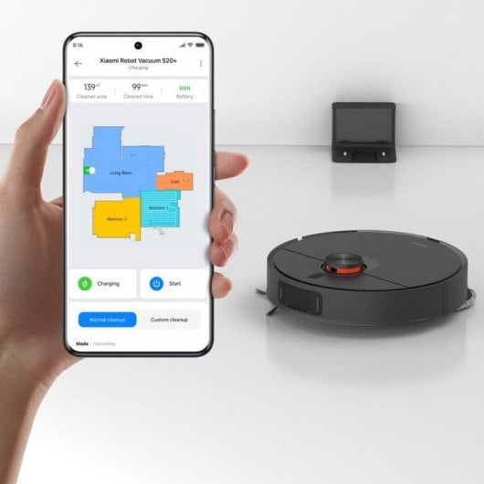 Xiaomi Robot Vacuum S20 Plus Roboterstaubsauger und Bodenwischer Schwarz