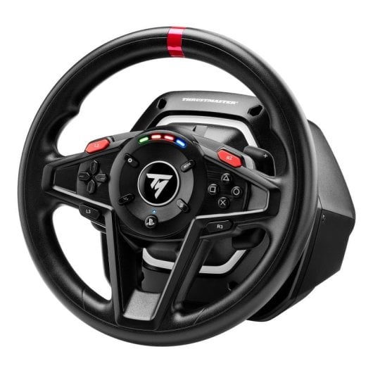 Next Level Racing GT Lite + Thrustmaster T128 Volante de Carrida com Pedais Magnéticos PS5/PS4/PC