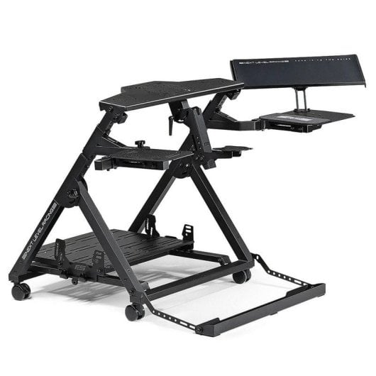 Next Level Racing Flight Stand Pro Soporte para Simulador de Vuelo + TCA Yoke Pack Boeing Edition