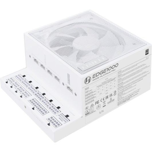 Lian-Li EDGE 1000 ATX 3.1 PCIe 5.1 White 1000W 80 Plus Platinum Modular