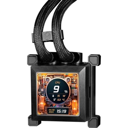 Refrigeração Líquida Lian-Li HydroShift LCD 360S 360mm 3 Ventoinhas Ecrã IPS
