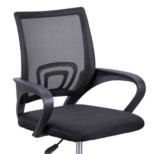 Adec Vita Silla de Estudio Giratoria con Altura Regulable Negro