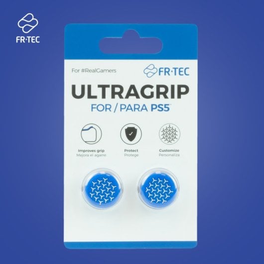 FR-TEC Ultragrip Azul para Comandos PS5
