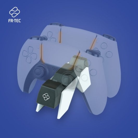 FR-TEC PS5 Dual Charging Station II Base de Carga para 2 Mandos de PS5