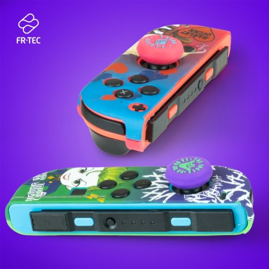 FR-TEC DC Combo Pack Joker & Harley Quinn para Mandos de Nintendo Switch