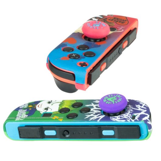 FR-TEC DC Combo Pack Joker & Harley Quinn para Mandos de Nintendo Switch