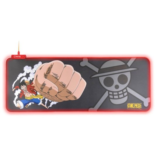 FR-TEC PC One Piece Luffy Alfombrilla Gaming XL